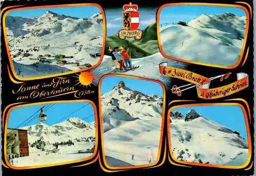 52686 - Salzburg - Obertauern , Mehrbildkarte - gelaufen 1974