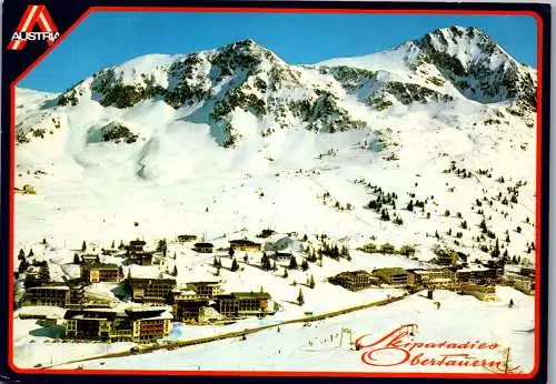 52698 - Salzburg - Obertauern , Panorama geg. Plattenspitze , Gamskarlspitze - gelaufen 1983