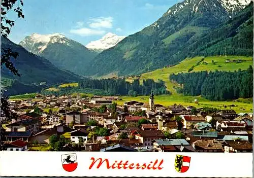 52704 - Salzburg - Mittersill , Panorama - gelaufen