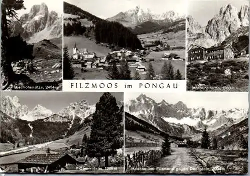 52706 - Salzburg - Filzmoos , im Pongau , Oberhofalm , Hachau , Hofpürglhütte - gelaufen 1965