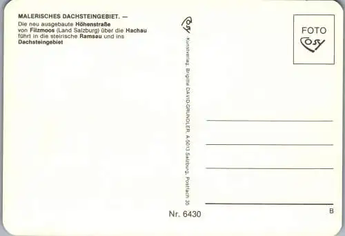 52713 - Salzburg - Filzmoos , Hachau , Mehrbildkarte - nicht gelaufen