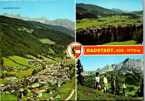 52721 - Salzburg - Radstadt , Mehrbildkarte - nicht gelaufen