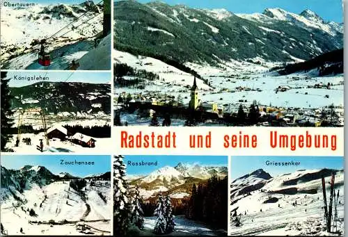 52733 - Salzburg - Radstadt , Mehrbildkarte - gelaufen 1982