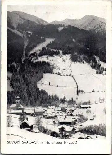 52745 - Salzburg - Saalbach , mit Schattberg , Pinzgau - gelaufen