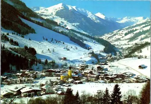 52753 - Salzburg - Saalbach , mit Zwölferkogel , Panorama - gelaufen