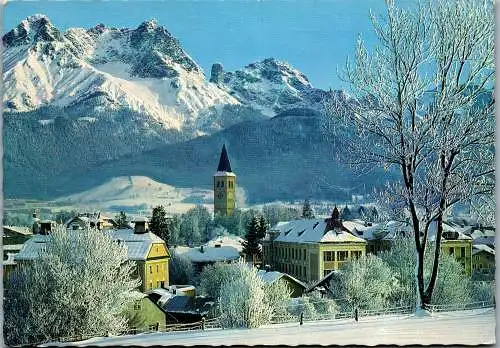 52763 - Salzburg - Saalfelden , am Steinernen Meer , Winter - gelaufen 1971