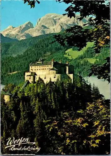 52801 - Salzburg - Werfen , Feste Hohenwerfen , Hochkönig - gelaufen 1977