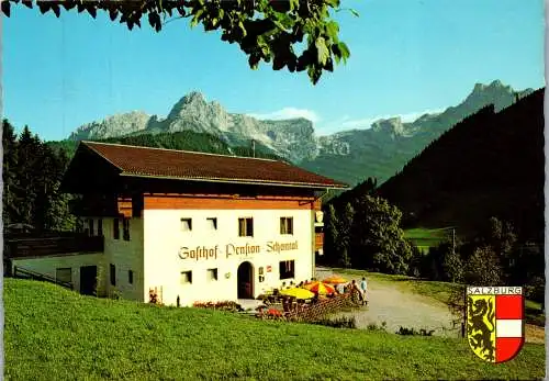 52826 - Salzburg - Werfenweng , Gasthof Pension Schöntal , Th. U. El. Rettensteiner - nicht gelaufen