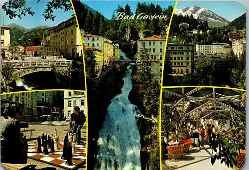 52847 - Salzburg - Bad Gastein , Mehrbildkarte - gelaufen 1980