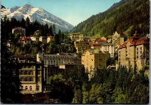 52851 - Salzburg - Bad Gastein , Radhausberg , Panorama - gelaufen 1974