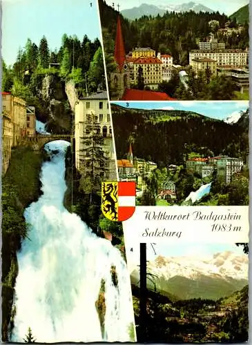 52857 - Salzburg - Bad Gastein , Mehrbildkarte - gelaufen 1981