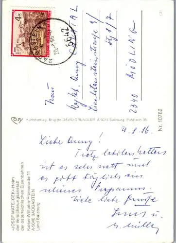 52860 - Salzburg - Bad Gastein , Mehrbildkarte - gelaufen 1986