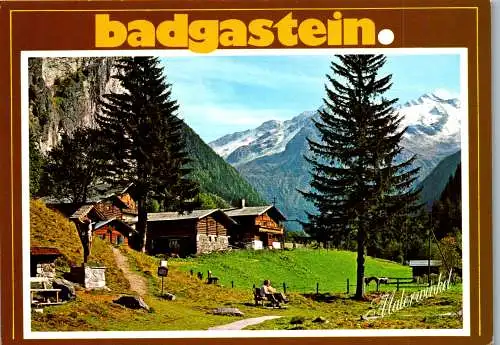 52866 - Salzburg - Bad Gastein , Malerwinkel im Kötschachtal , Hoteldorf Grüner Baum - gelaufen 1992