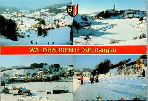 52878 - Oberösterreich - Waldhausen , im Strudengau , Mehrbildkarte - nicht gelaufen