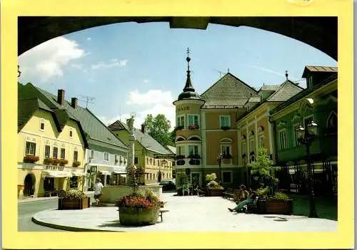 52882 - Oberösterreich - Windischgarsten , Marktplatz - gelaufen 1992