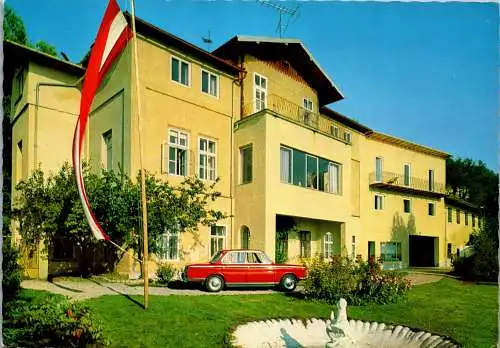 52884 - Oberösterreich - Wolfsegg , am Hausruck , Kneippkuranstalt Dr. H. Petershofer , BMW - gelaufen 1969