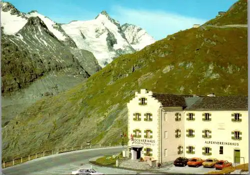 52885 - Kärnten - Heiligenblut , Glocknerhaus an der Glocknerstraße , Großglockner - gelaufen 1992