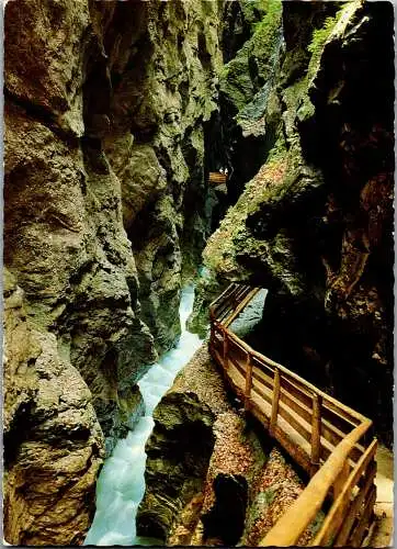 52895 - Salzburg - St. Johann im Pongau , Liechtensteinklamm - gelaufen 1967