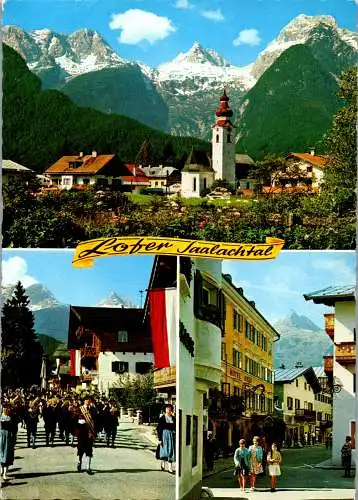 52900 - Salzburg - Lofer , Saalachtal , Mehrbildkarte - gelaufen 1991