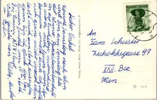 52910 - Oberösterreich - Steyr , Ansicht , Enns - gelaufen 1956