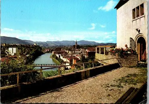 52918 - Oberösterreich - Steyr , Blick vom Tabor - gelaufen 1972