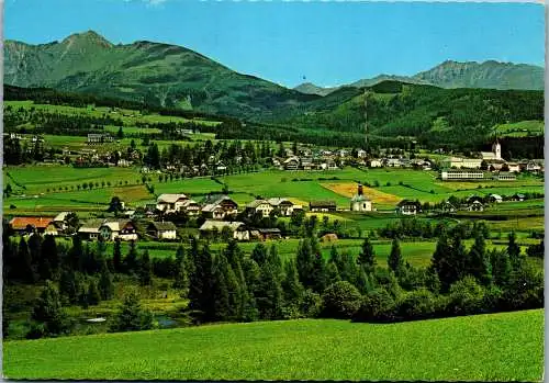 52931 - Salzburg - Mariapfarr , Lungau , gegen Kreuzhöhe und Roteck - gelaufen 1979