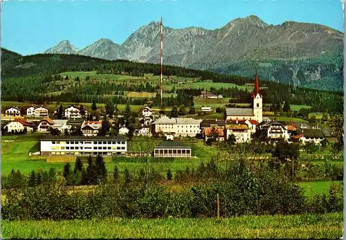 52935 - Salzburg - Mariapfarr , Lungau , gegen Hochgolling , Kasereck und Kreuzhöhe - gelaufen 1972