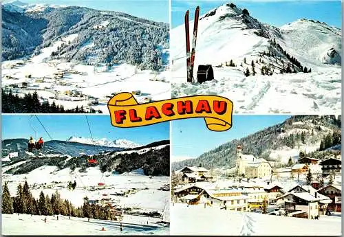 52956 - Salzburg - Flachau , Pongau , Winter , Ski , Mehrbildkarte - nicht gelaufen