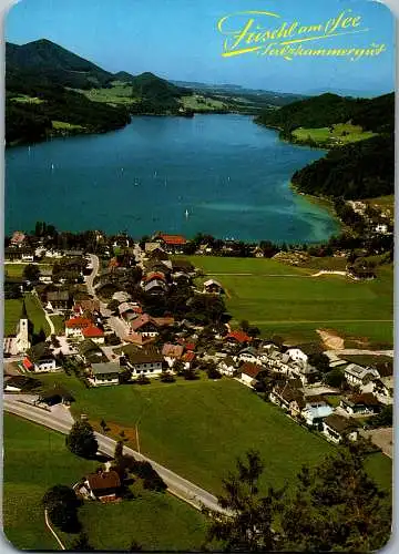 52967 - Salzburg - Fuschl am See , Fuschlsee - gelaufen