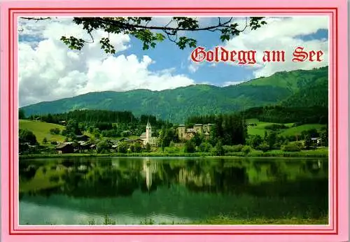 52970 - Salzburg - Goldegg , am See , Schloß Goldegg - gelaufen 1990