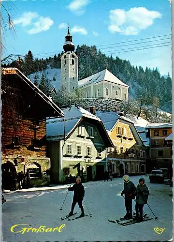 52984 - Salzburg - Grossarl , Ortsansicht - gelaufen 1972