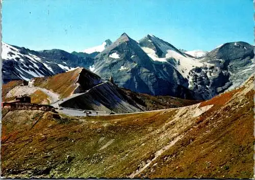 52985 - Kärnten - Großglockner , Hochalpenstraße , Franz Rehrl Haus am Fuschertörl , Sonnenwelleck - gel. 1963