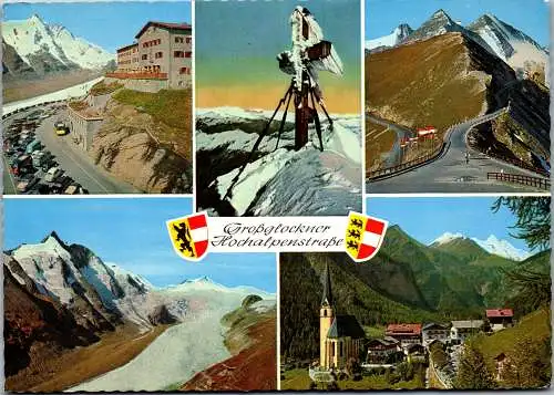 52987 - Kärnten - Großglockner , Hochalpenstraße , Mehrbildkarte - gelaufen 1975