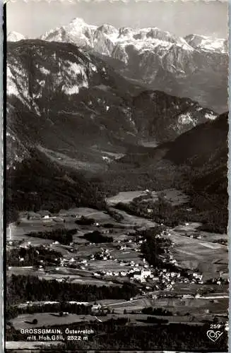 52990 - Salzburg - Großgmain , mit Hohem Göll , Panorama - nicht gelaufen