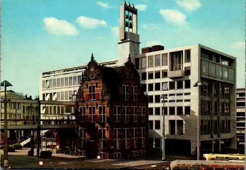 52999 - Niederlande - Groningen , Goudkantoor met Stadthuis , Nieuw - nicht gelaufen