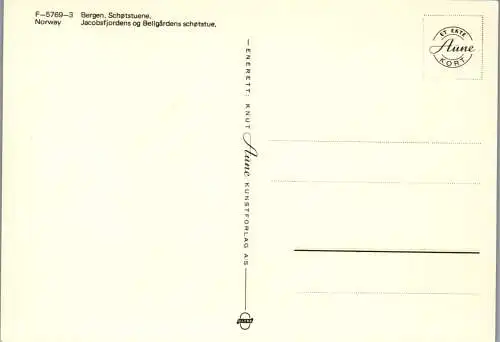 53009 - Norwegen - Bergen , Schotstuene - nicht gelaufen