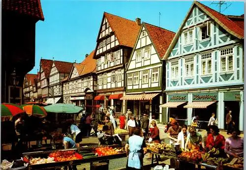 53018 - Deutschland - Celle , Füßgängerviertel im Markt - nicht gelaufen