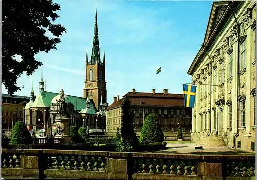 53031 - Schweden - Stockholm , Riddarholmskyrkan - nicht gelaufen