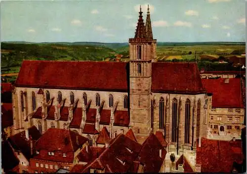 53039 - Deutschland - Rothenburg ob der Tauber , St. Jakobskirche - nicht gelaufen