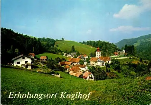 53048 - Steiermark - Koglhof , bei Birkfeld , Panorama - gelaufen 1980