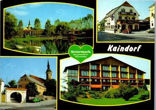 53049 - Steiermark - Kaindorf , Mehrbildkarte - gelaufen