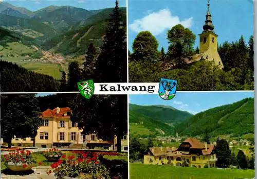 53051 - Steiermark - Kalwang , Mehrbildkarte - gelaufen 1977