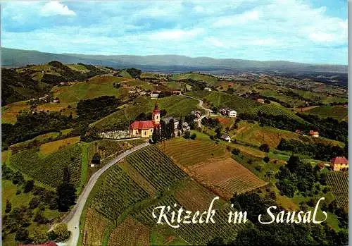 53058 - Steiermark - Kitzeck , im Sausal , Panorama - nicht gelaufen