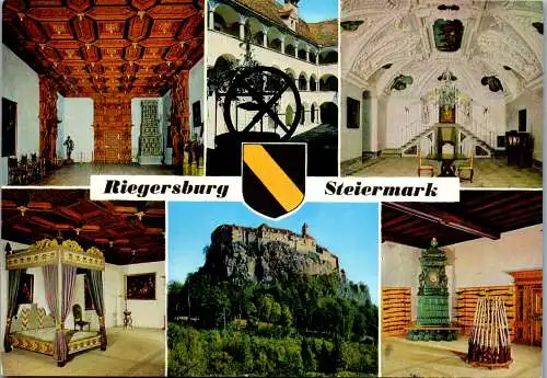 53068 - Steiermark - Riegersburg , Mehrbildkarte - gelaufen 1981