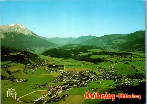 53127 - Steiermark - Gröbming , Mitterberg , Panorama - gelaufen 1985