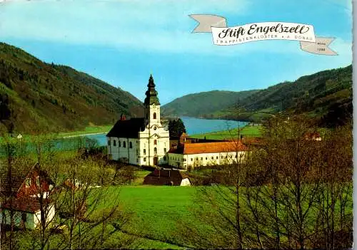 53163 - Oberösterreich - Engelhartszell , a. d. Donau , Stift Engelszell , Trappistenkloster - gelaufen 1974