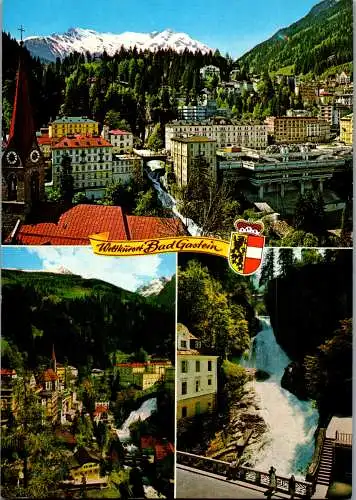 53168 - Salzburg - Bad Gastein , Mehrbildkarte - gelaufen 1986