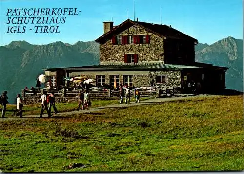 53185 - Tirol - Igls , Patscherkofel Schutzhaus - gelaufen 1996