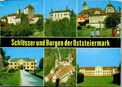 53192 - Steiermark - Schlösser u. Burgen , Neuberg bei Hartberg , Frondsberg bei Anger , Uhlheim , Schielleiten