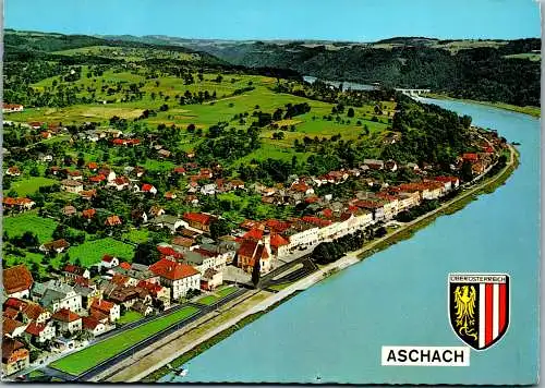 53199 - Oberösterreich - Aschach , Panorama - gelaufen